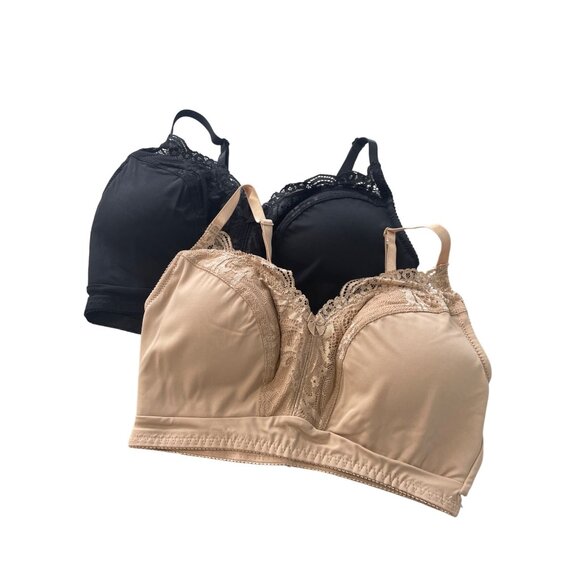 Rhonda Shear 2 Pack Curve Envy Pin Up Bra with Removable Pads Size Large 651.18 - Picture 3 of 10